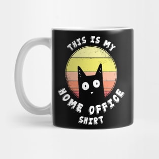 This is my Home Office Outfit - Funny Cat Lover Mug